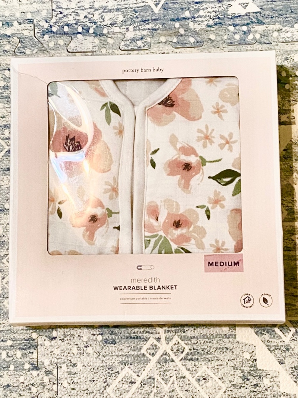 Pottery Barn Kids Meredith Muslin Wearable Blanket